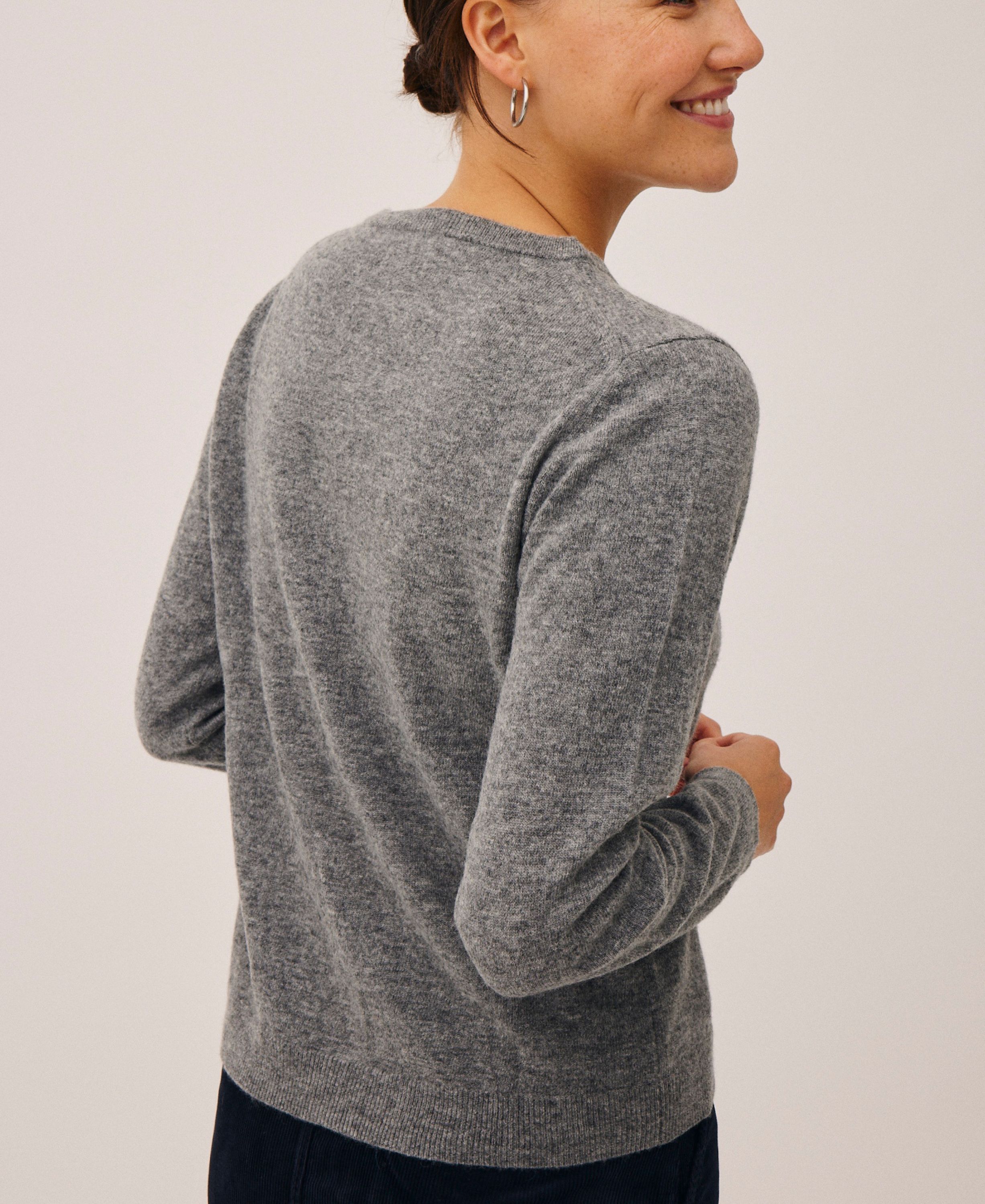 Myrna 3 RWS Cardigan Lambswool