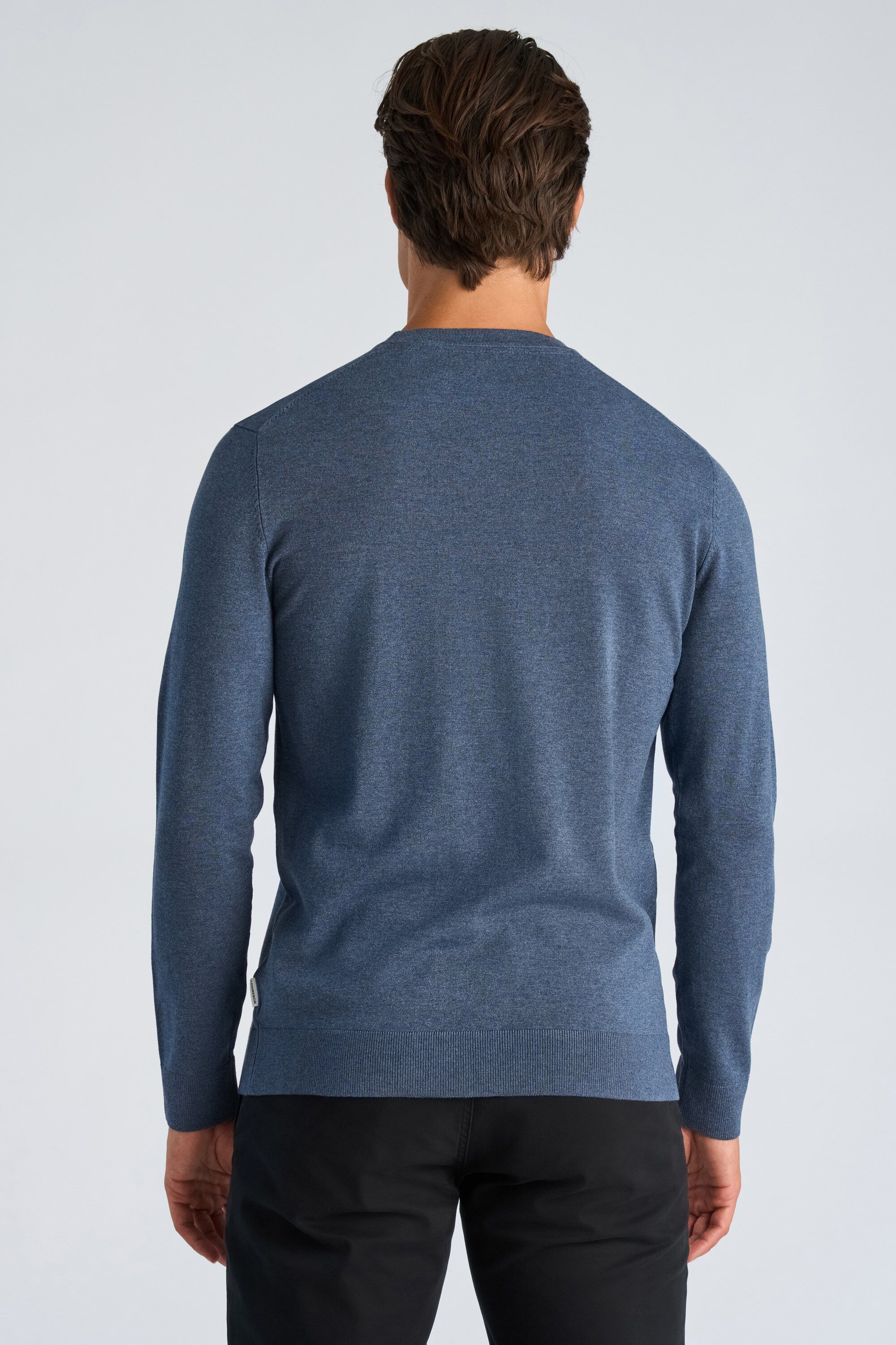 Soft viscose blend o-neck knit
