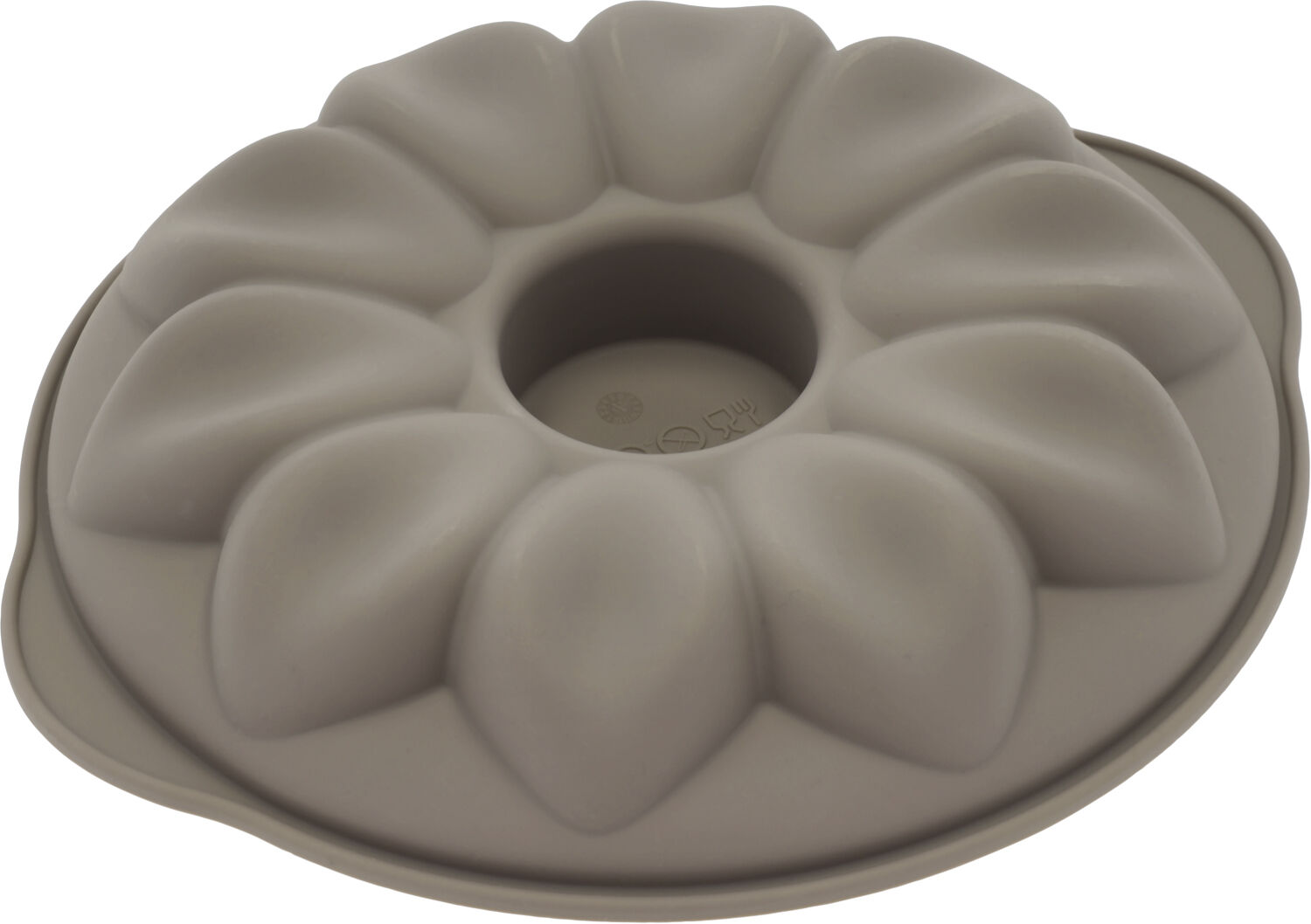 Mousseform Blomst Dia. 20 x 3,8 cm Latte Silikon