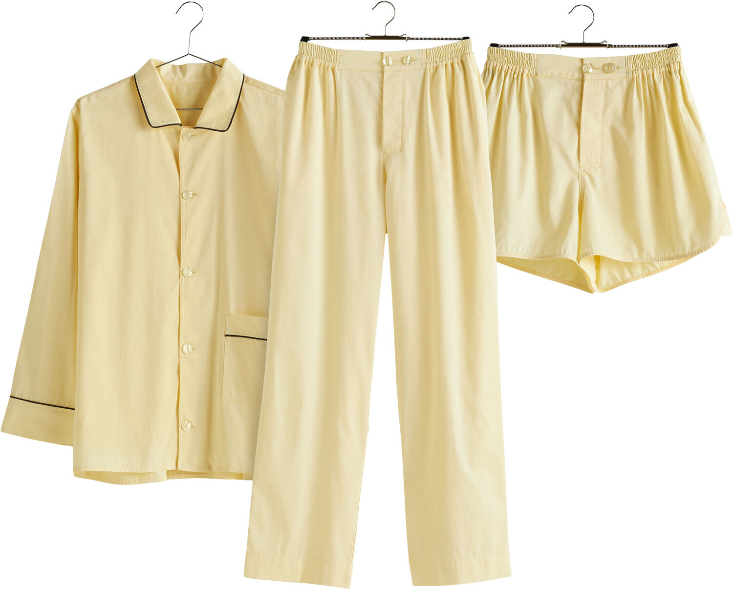 Outline Pyjama L/S Shirt-M/L-Soft y