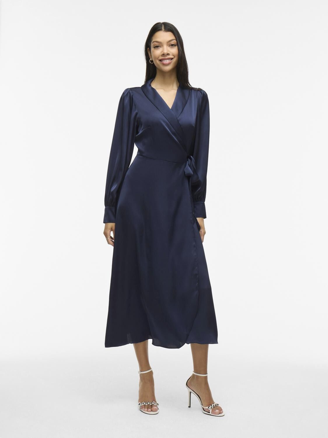 VIENNA RAVENNA ANKLE WRAP DRESS-NOO