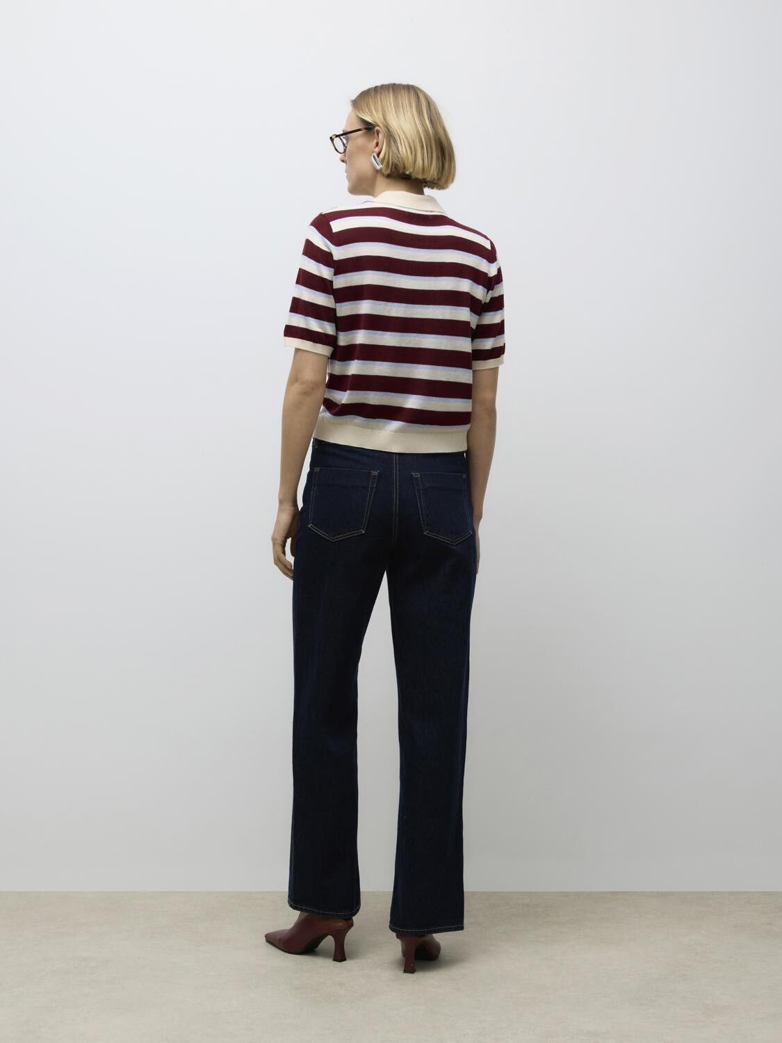 AWSIKITA SS O-NECK POLO KNIT