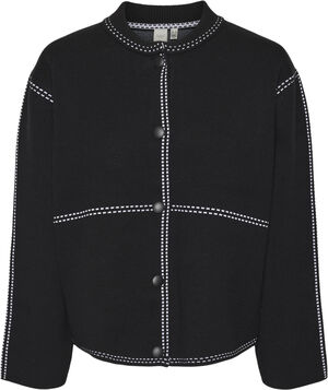 YASJENA LS KNIT CARDIGAN