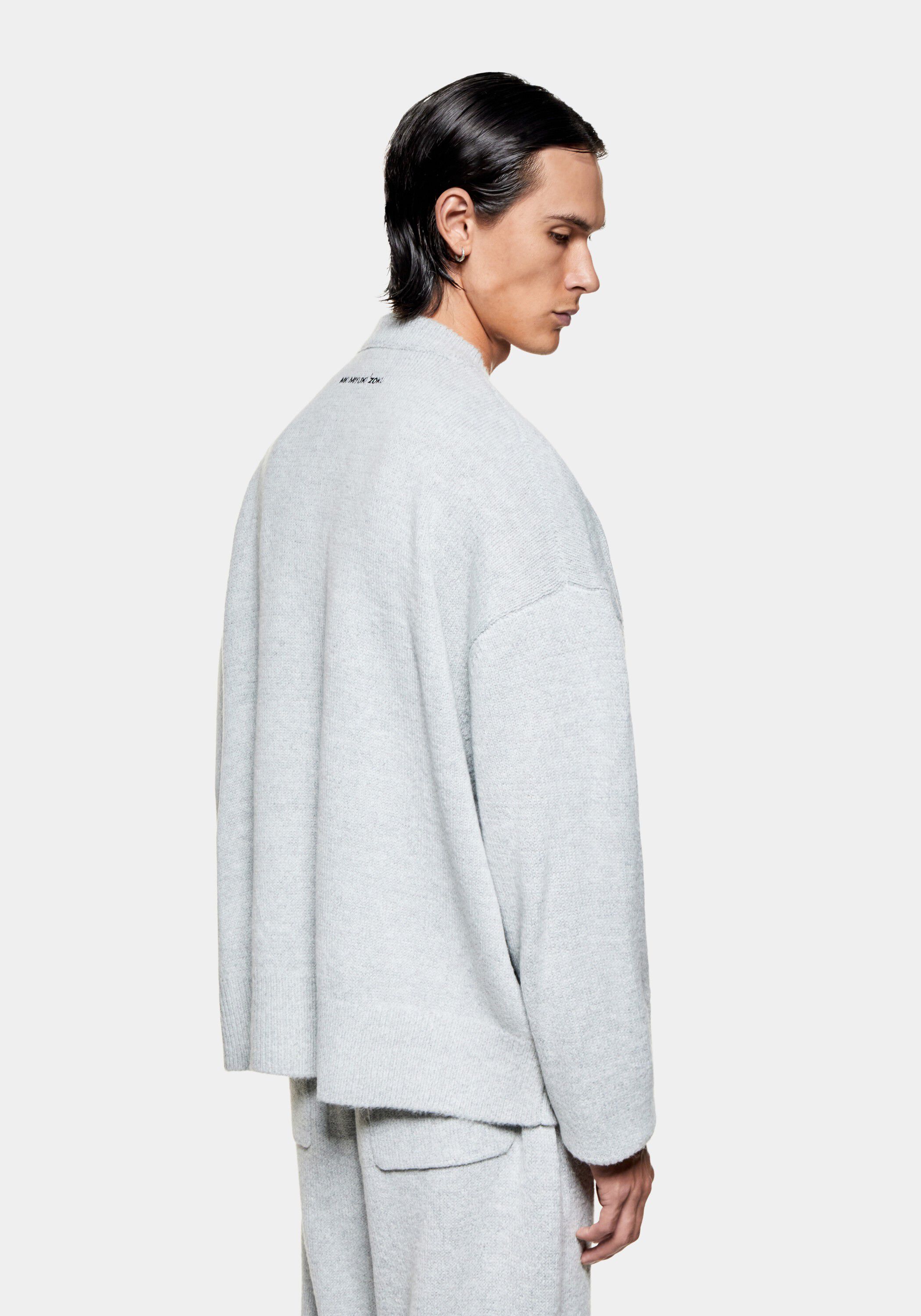 MOHAIR BLEND KNIT CREWNECK