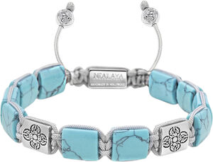 The Dorje Flatbead Collection - Turquoise and Stainless Steel