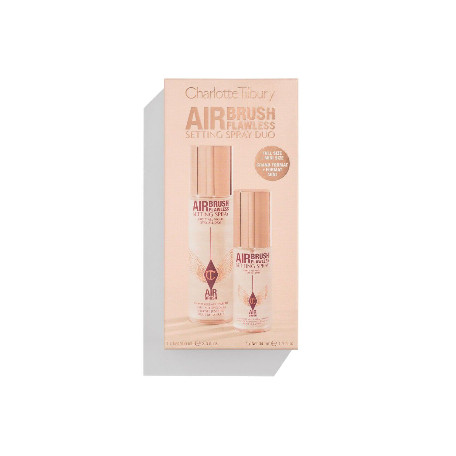 Airbrush Flawless Setting Spray Duo - Fiskeringsspray-duo