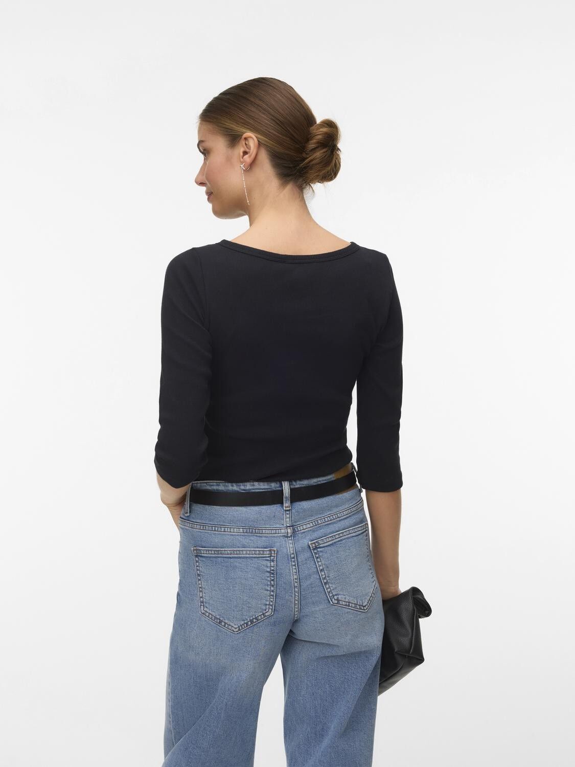 AWTHEA 3/4 BOATNECK TOP EXCL NOOS