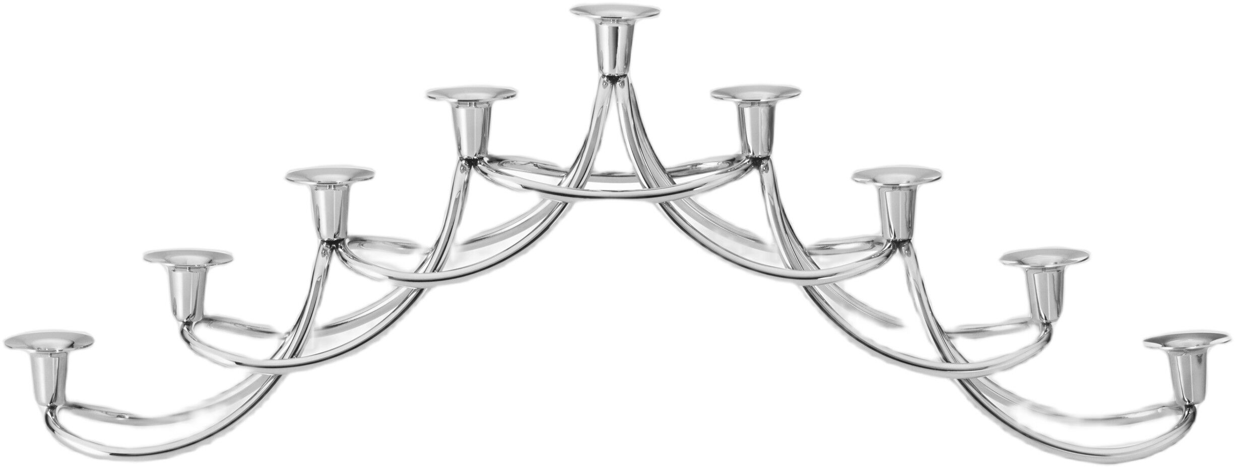 HARMONY MENORAH STAINLESS STEEL