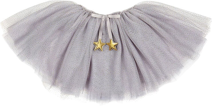 Mimi & Lula - Tylskørt - Gråt 3-10 år