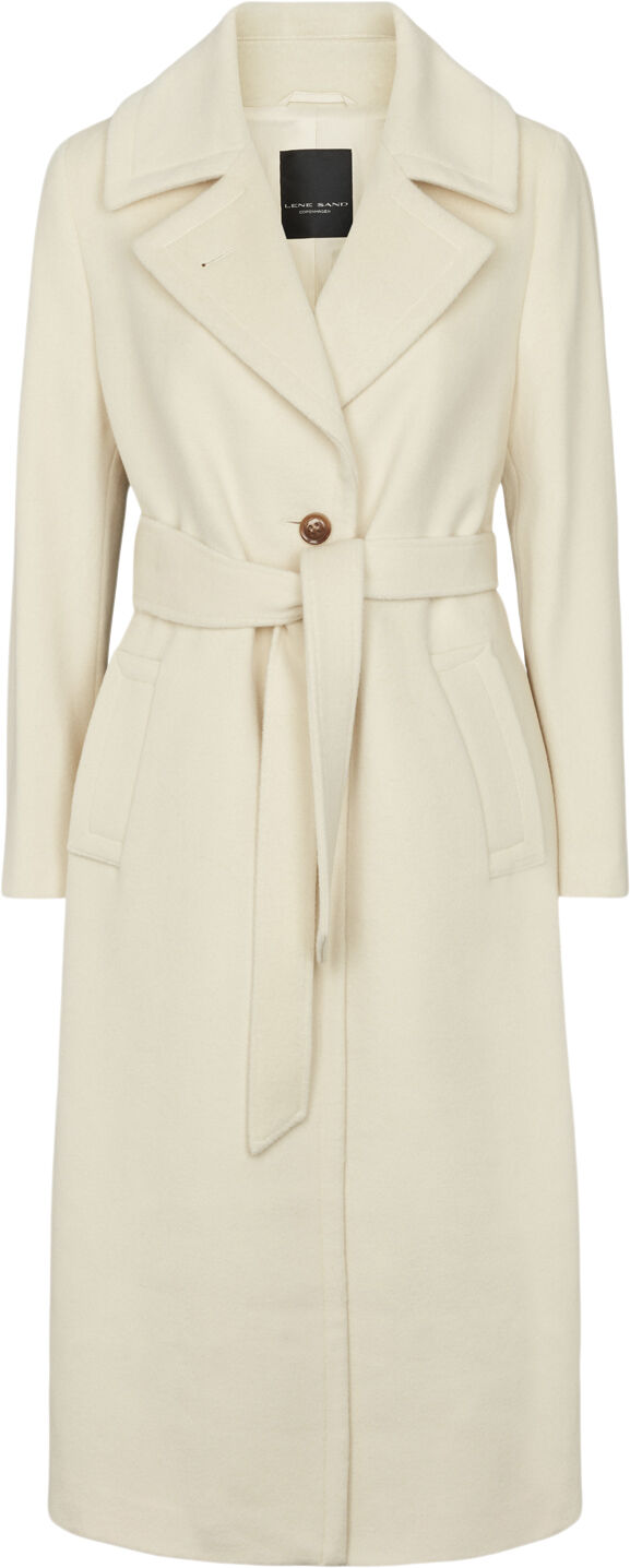 Cashmere Blend Coat - Clareta Belt Long