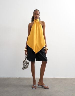 TSSHAYLA BACKLESS TOP WVN