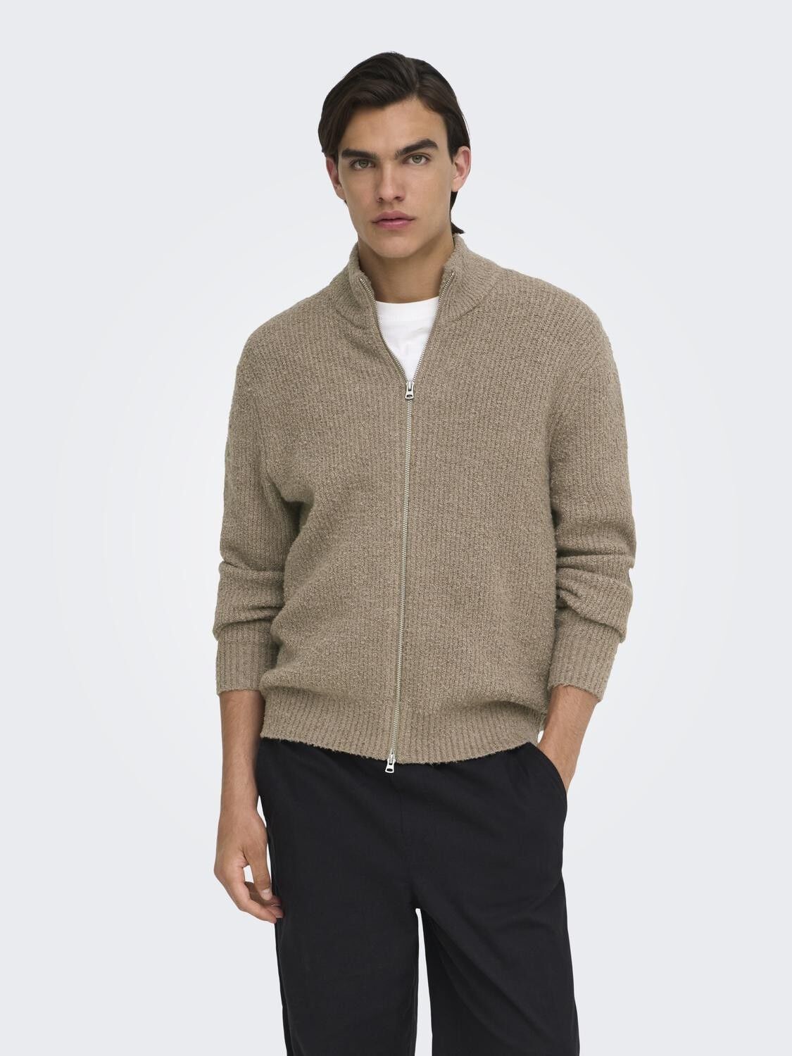 Onsdale Rlx Ls Cardigan Knit