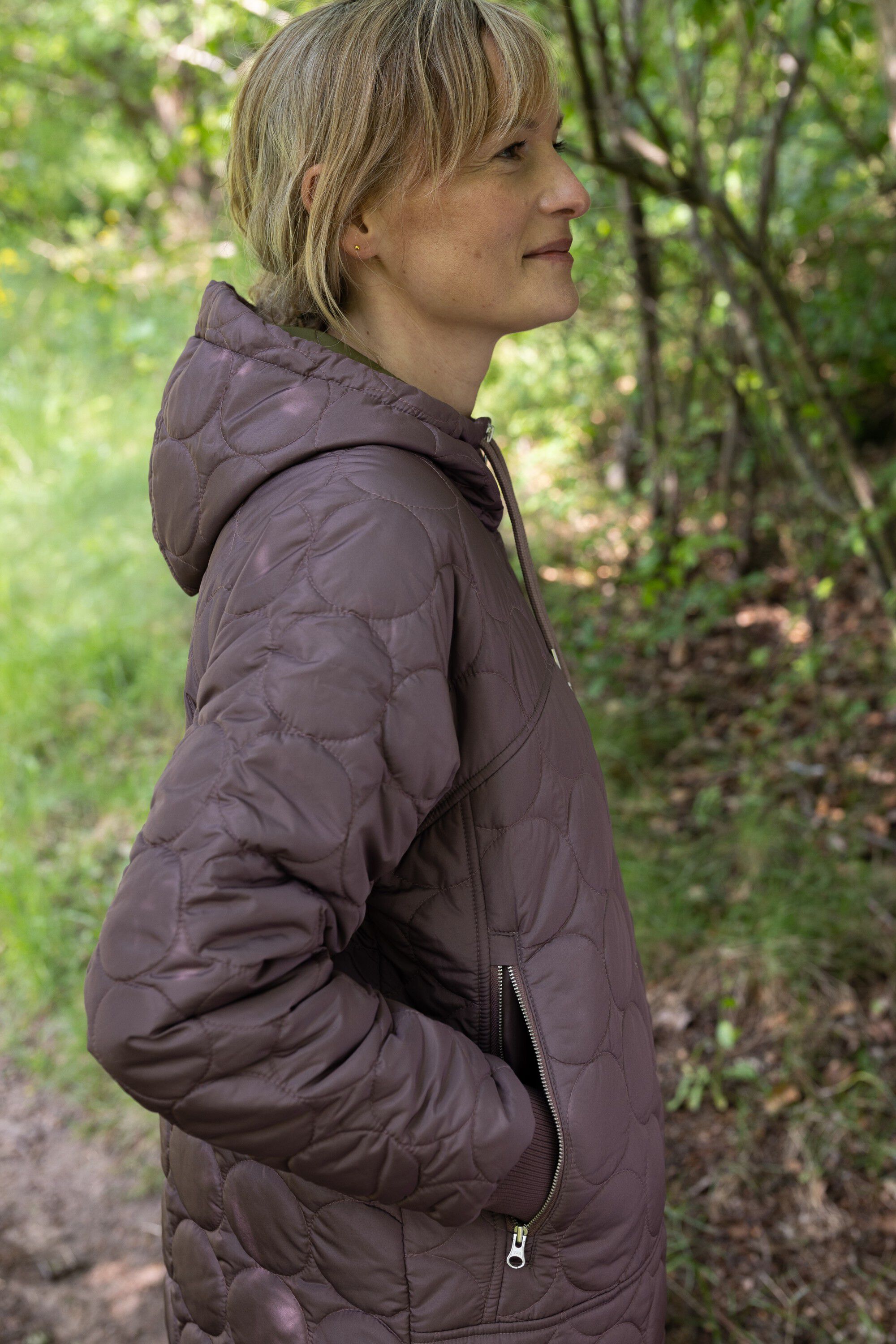 Danedrama Thermo Coat Mauve
