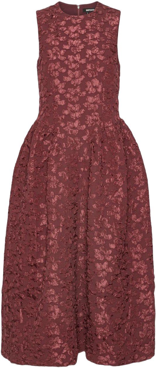 JACQUARD MIDI DRESS
