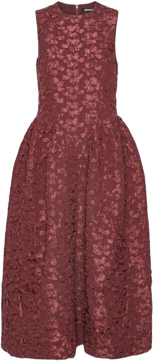 JACQUARD MIDI DRESS