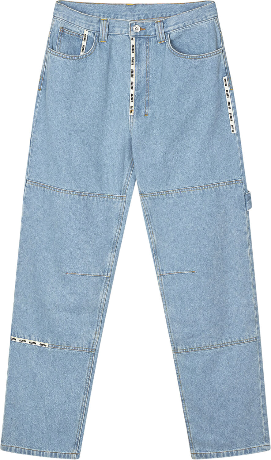 Janitor'' Logo Tape Cargo Jean