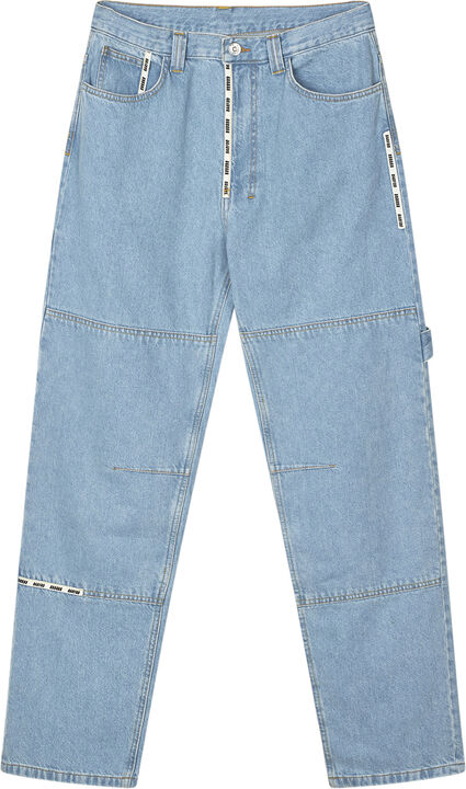 Janitor'' Logo Tape Cargo Jean