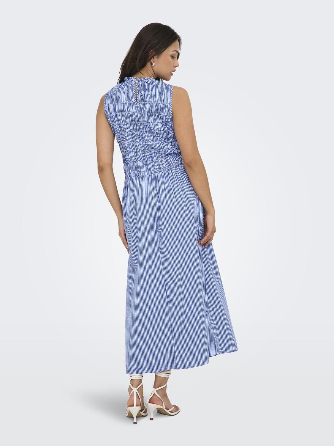 ONLTAMARI SMOCK CHECK DRESS WVN