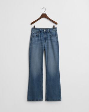 SLIM FLARE STRETCH JEANS