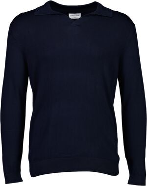 Ecovero L/S v-neck polo