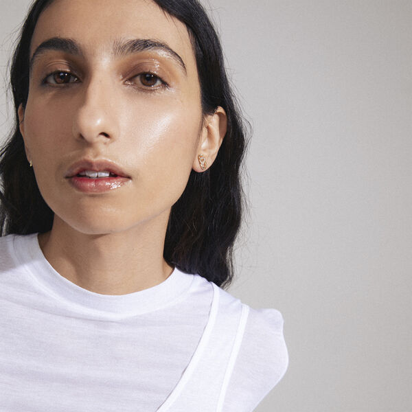 WRENLEY recycled earrings gold-plated