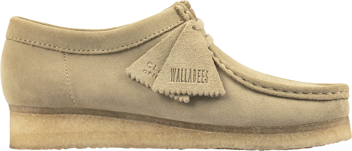Wallabee. Maple Suede, D, 4