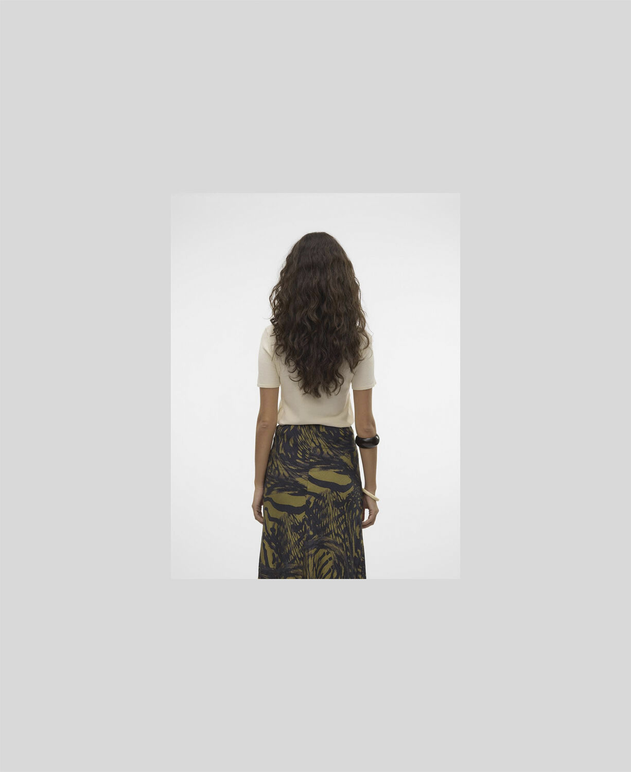 VMOAKLYNN SS O-NECK KNIT TEE VMA