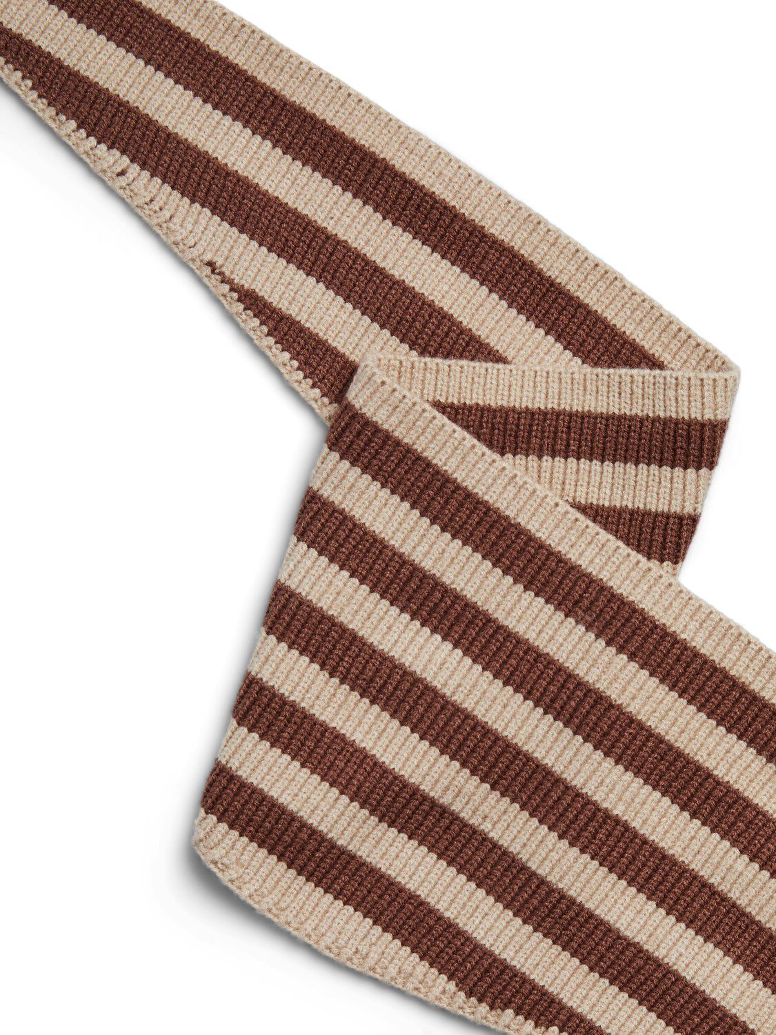 PCLULLU MINI STRIPE KNIT SCARF BC