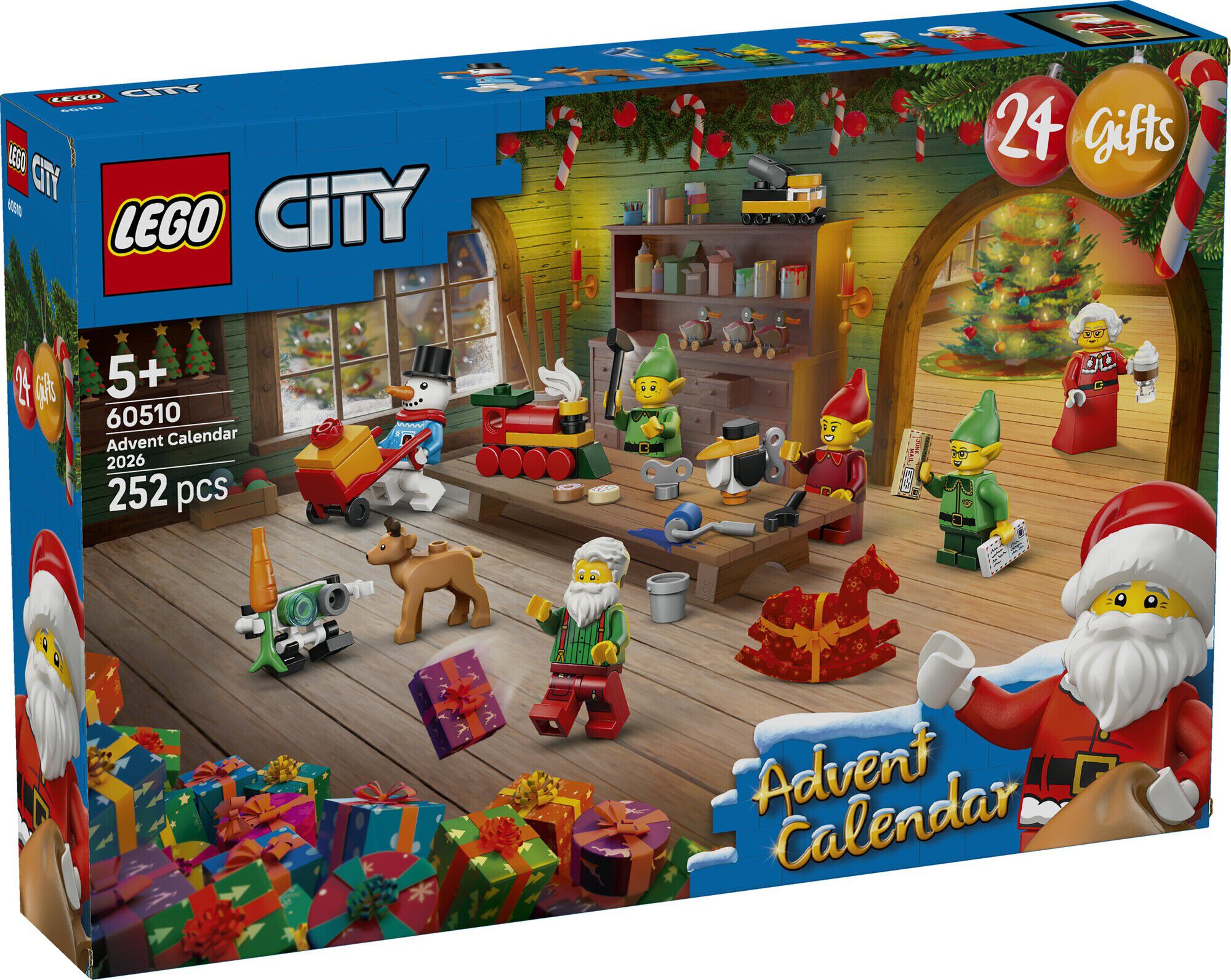 LEGO&reg; City Julekalender 2026 60510