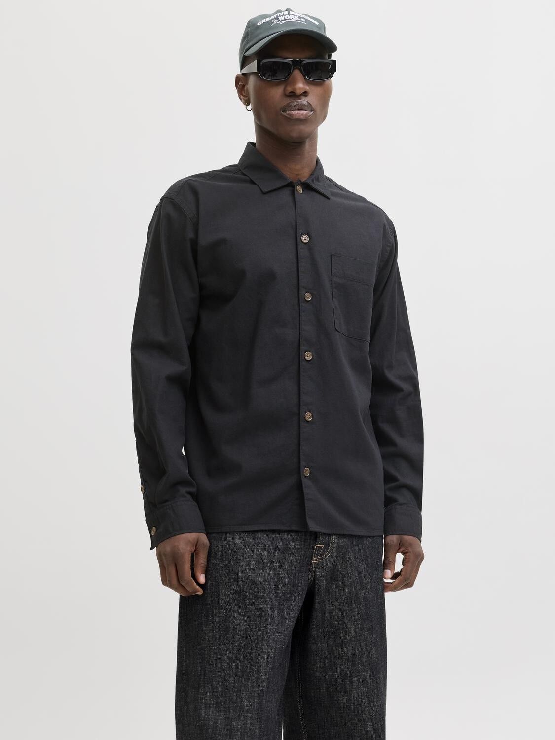 JJETRISTAN OVERSHIRT LS LN