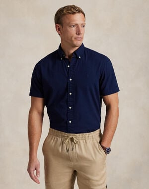 Custom Fit Seersucker Shirt