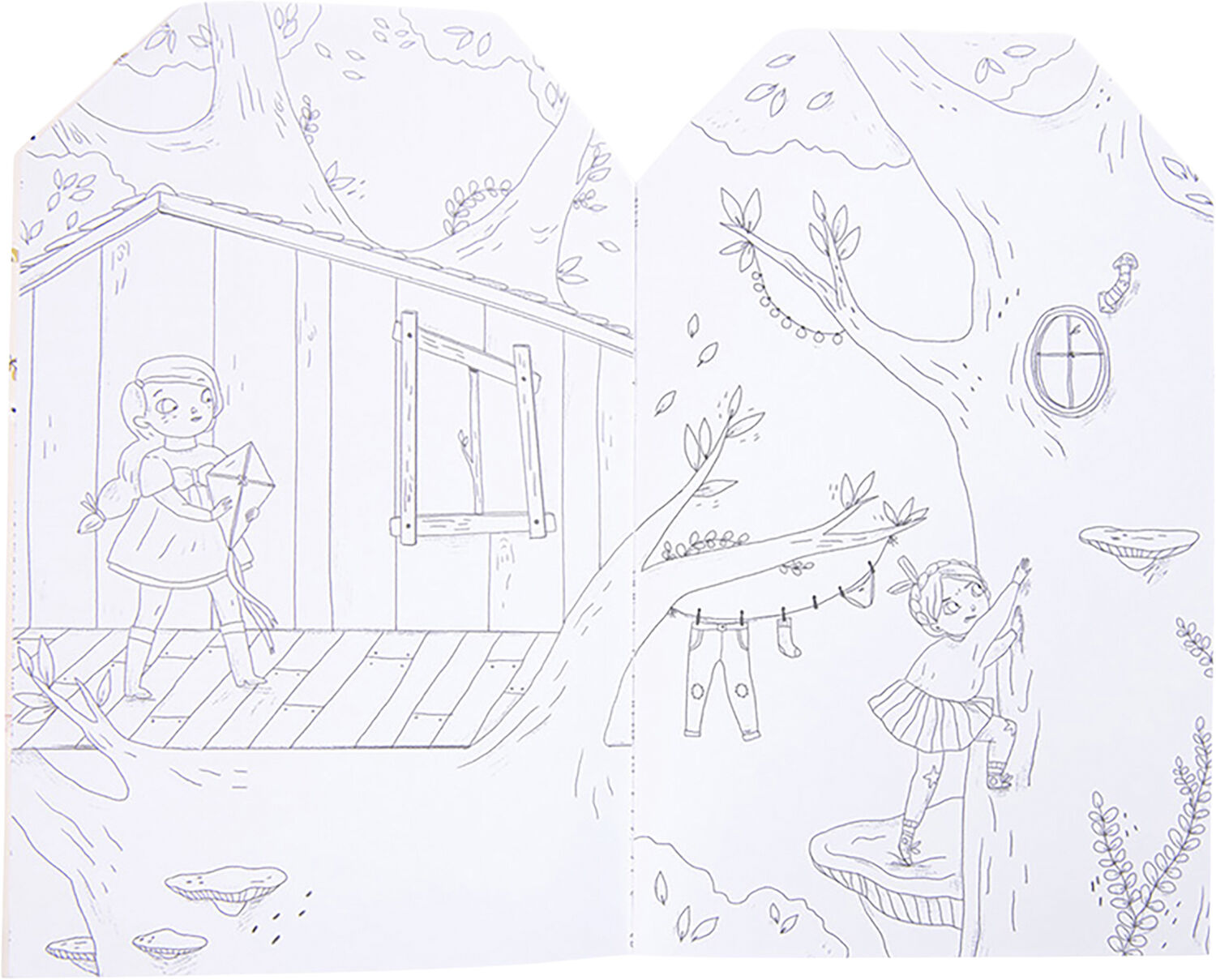 Moulin Roty - Malebog med 145 klisterm&aelig;rker - Les Parisienne