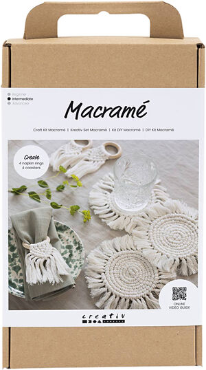 DIY Kit Macramé, Borddekoration