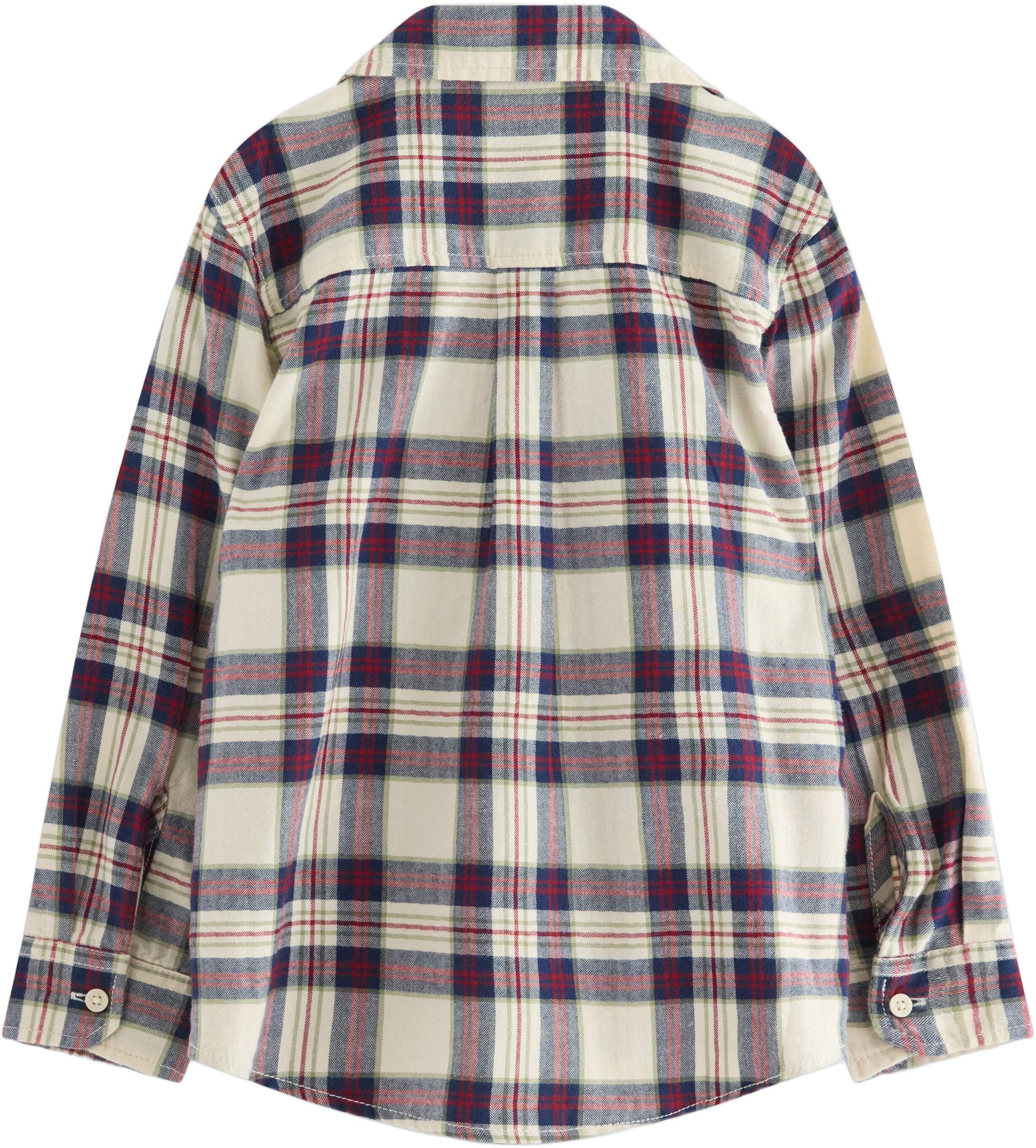 Bl&oslash;d, ternet skjorte med lange &aelig;rme