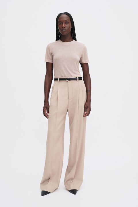 lyocell cashmere tee