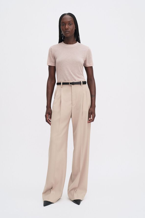 lyocell cashmere tee