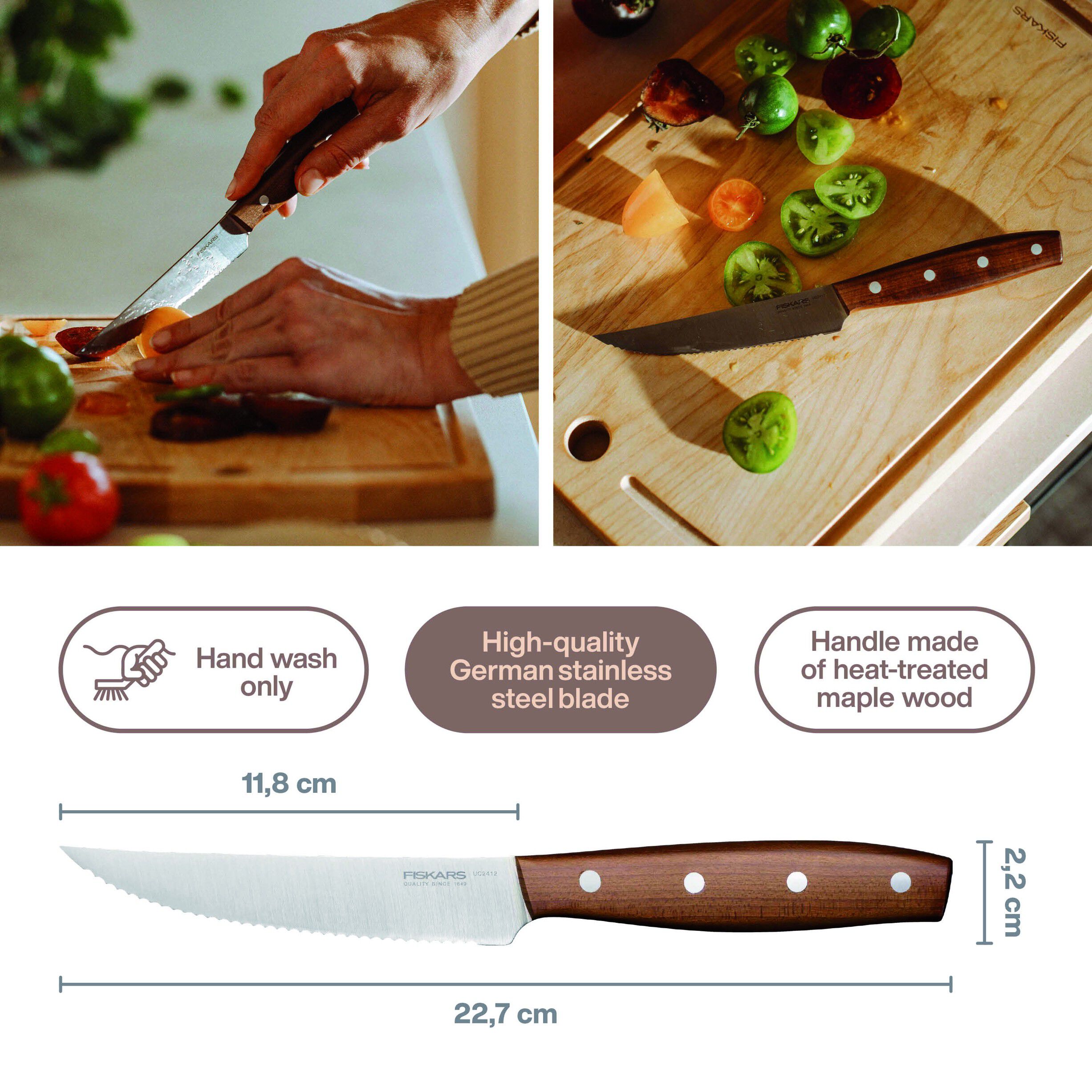 Folken Tomatkniv 12cm