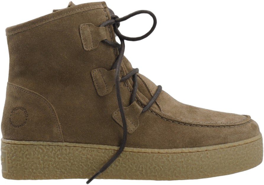 CASCAMILLA Lace Boot Warm Oily Suede 2. 0