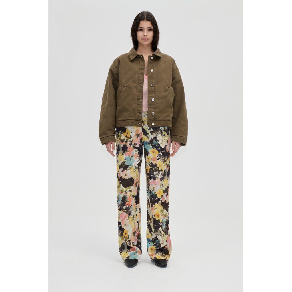 2453 Double Rinse Denim, Circular Yoke Jacket