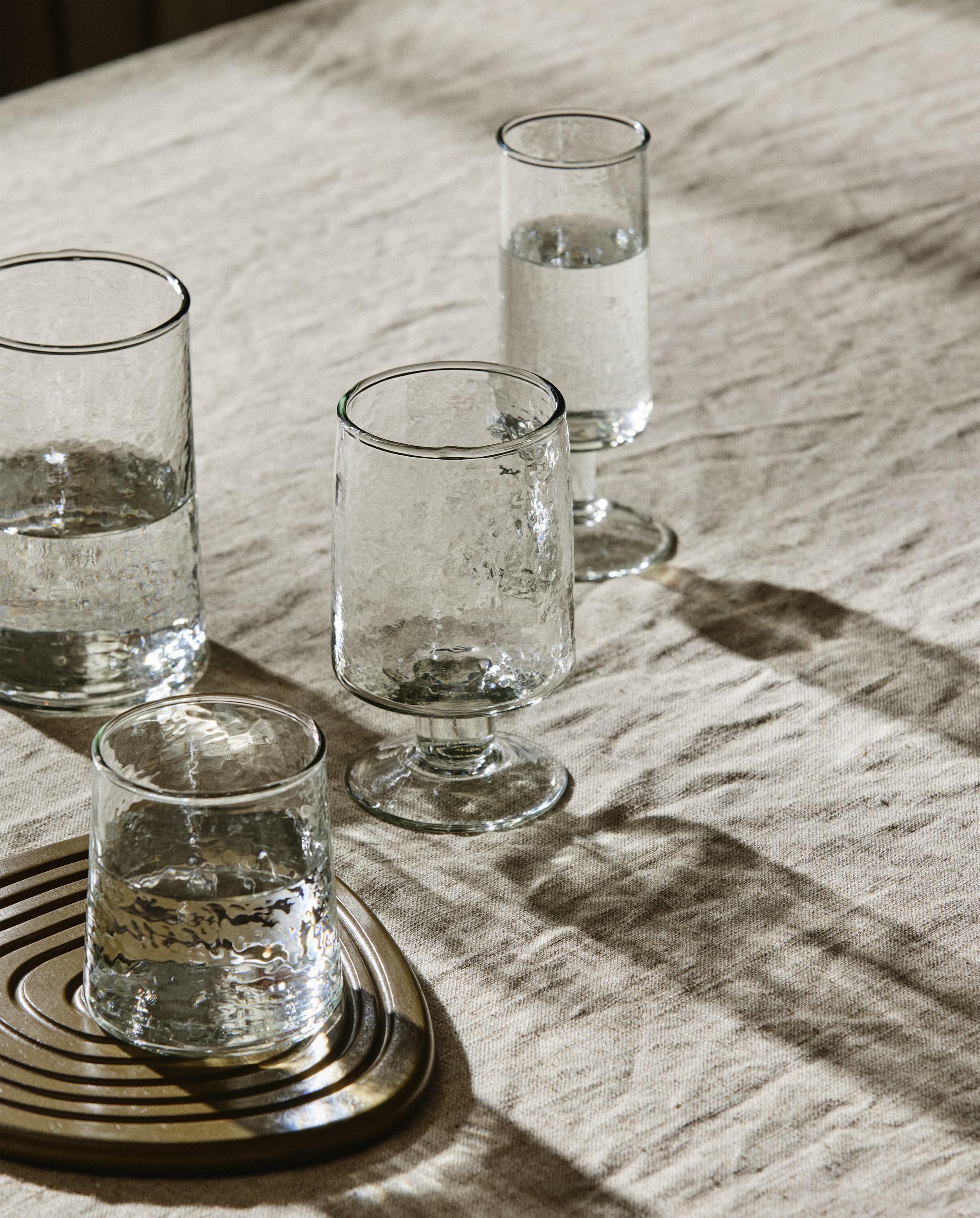 VITA tall wine glass - clear