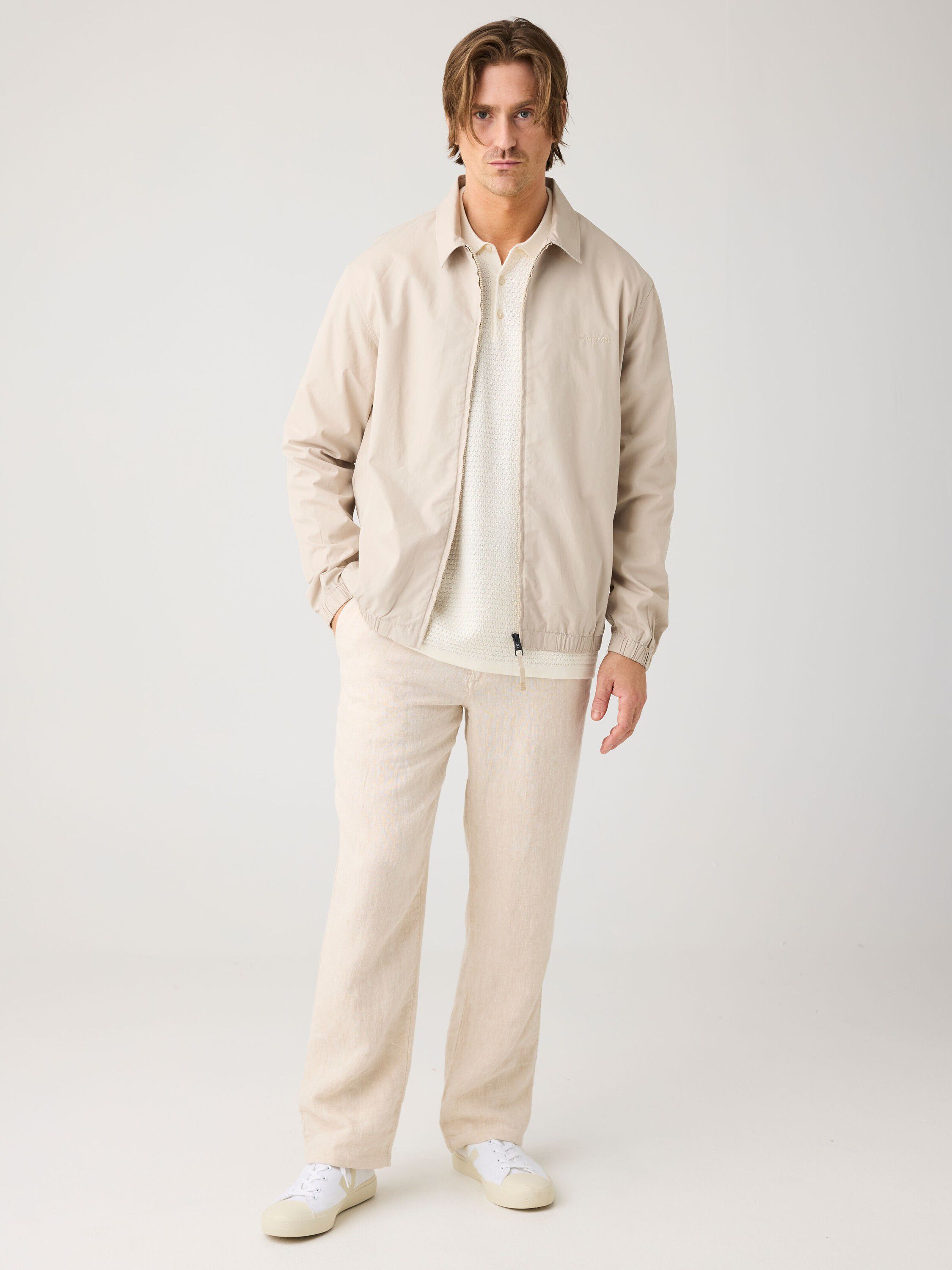 Light poplin jacket