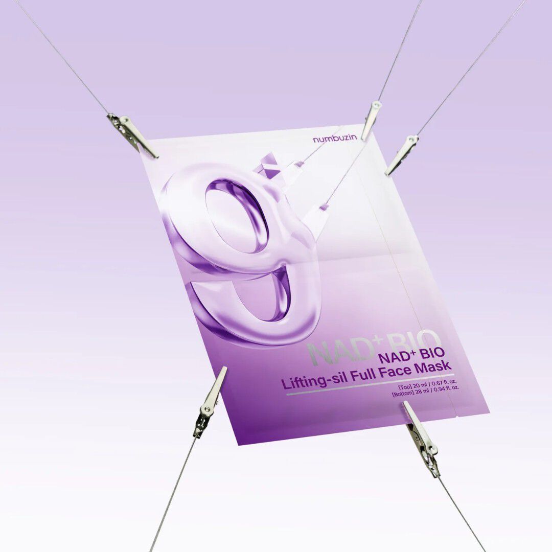 No. 9 NAD+ Bio Lifting-sil Full Face Pack Sheet