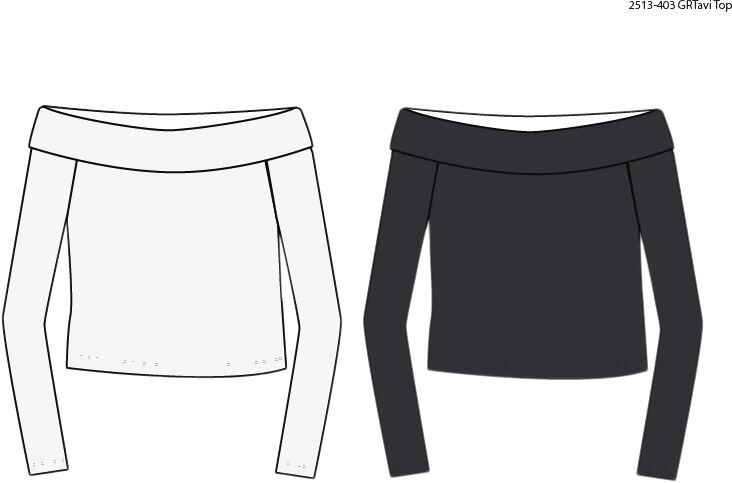 Langermet t-skjorter