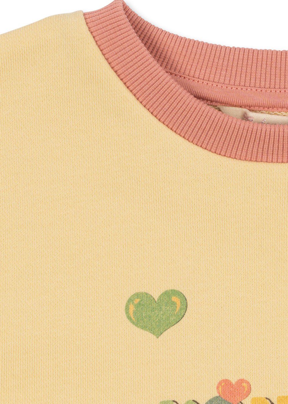 Spotty Frill Sweat Gots