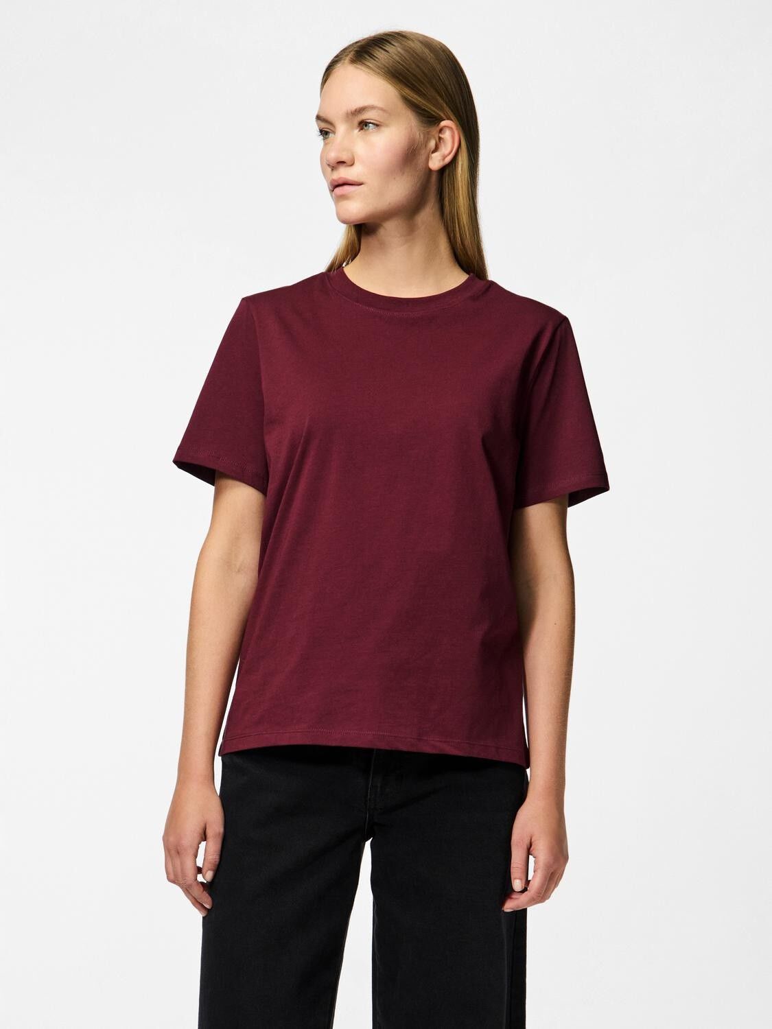 Pcria Ss Solid Tee Jrs Noos Bc