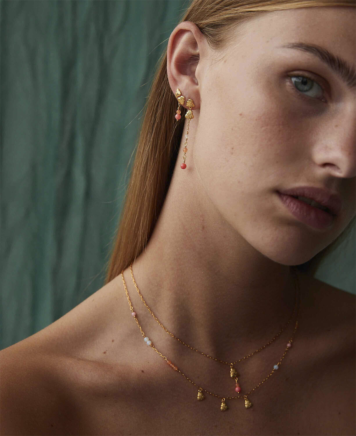 Coralie petite halsk&aelig;de