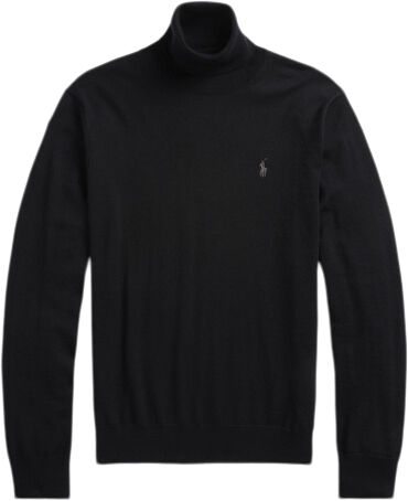 Washable Wool Turtleneck Sweater