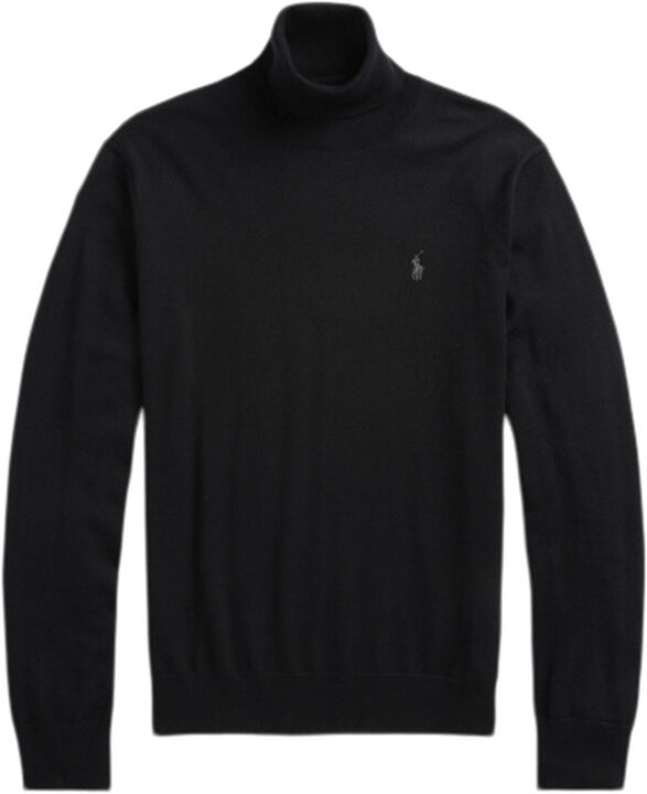 Washable Wool Turtleneck Sweater