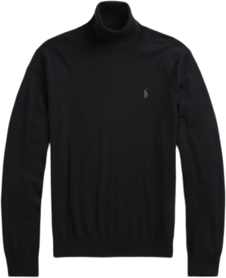 Washable Wool Turtleneck Sweater