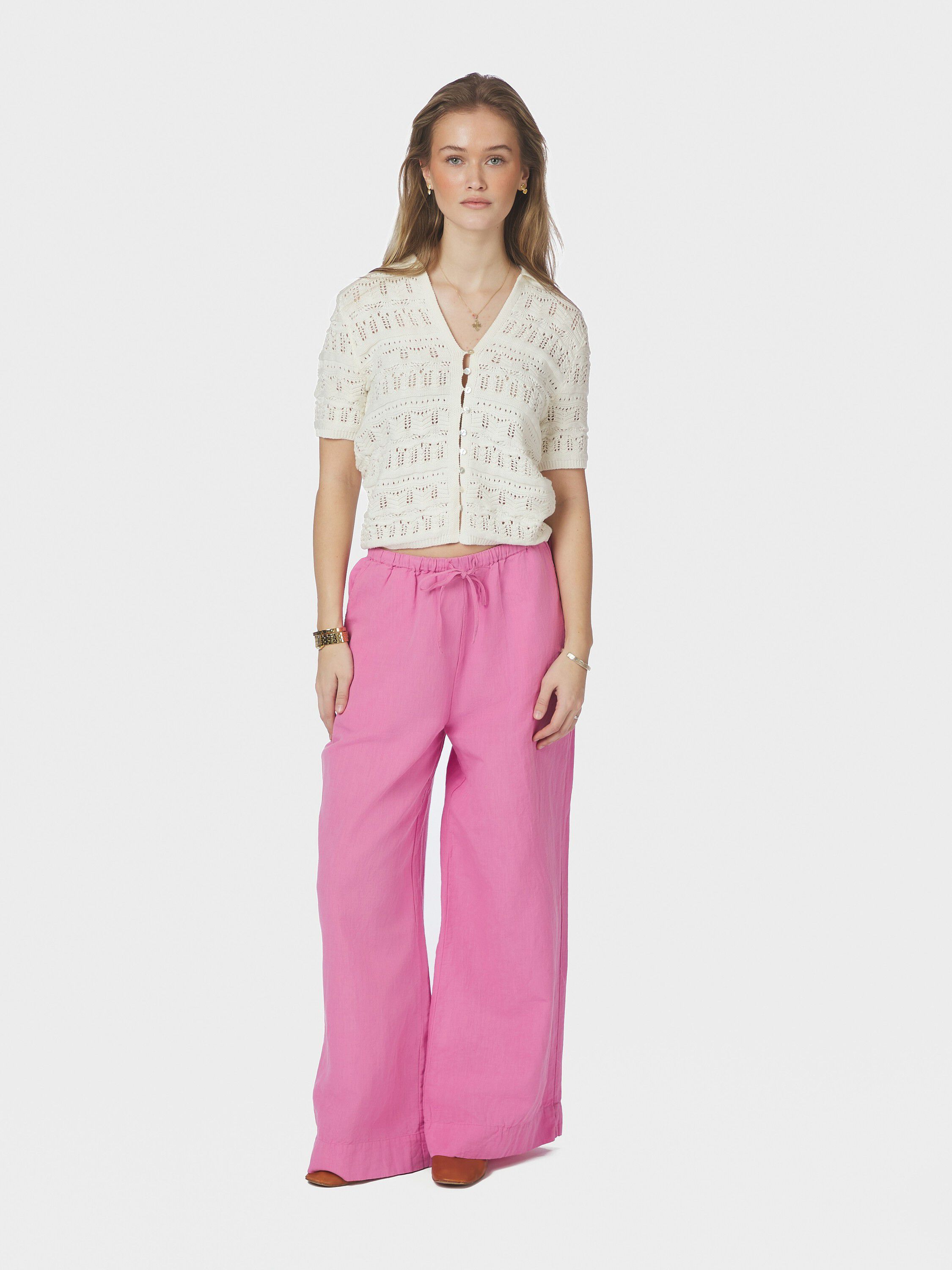 Marisini Stitch Polo Strikket topp